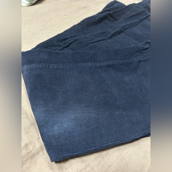 90s wide leg high rise corduroy pants - Picture 4 of 4